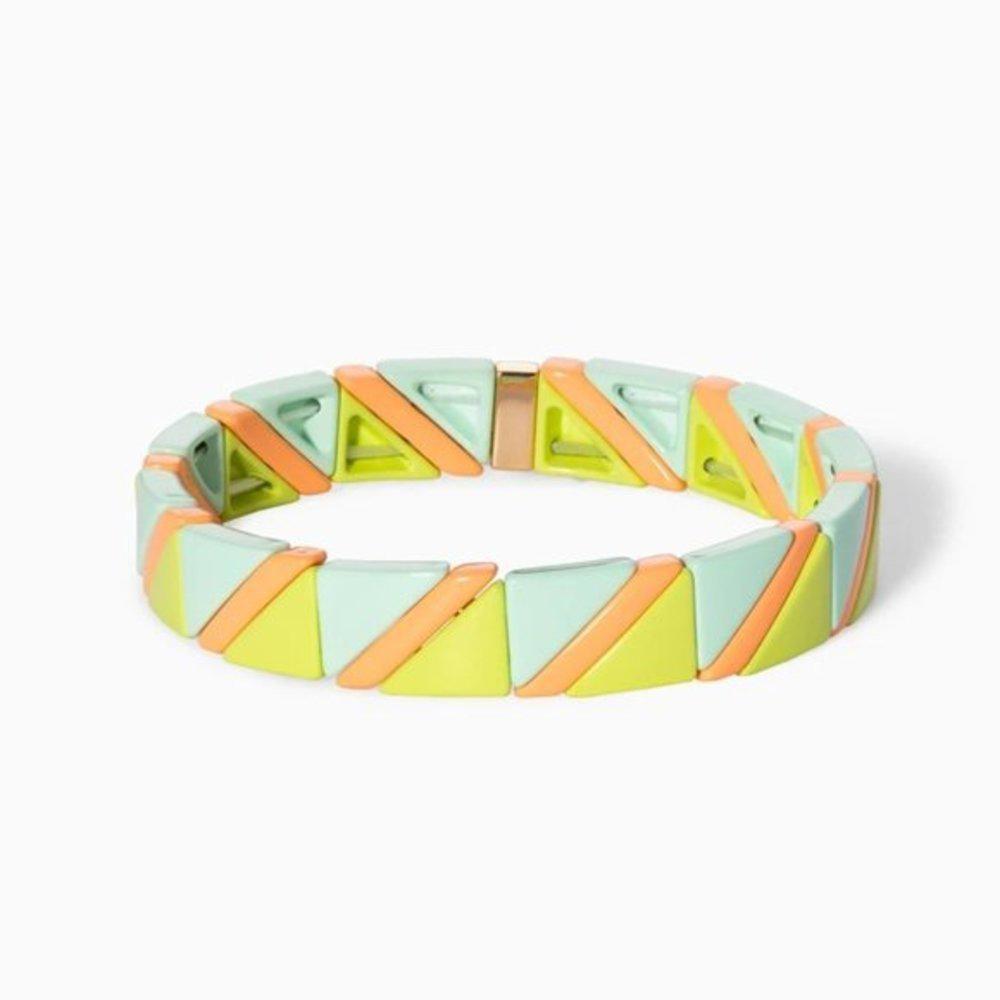 Roxanne Assoulin Neon Lite Bracelet Kiwi Honeydew